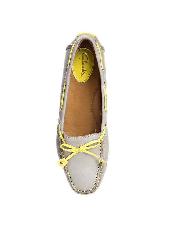 Clarks Clarks Мокасини Dunbar Racer 203582094 Сірий