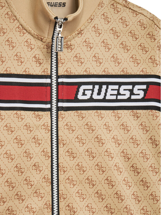 Guess Guess Bluză L4YQ24 FL04Q Bej Regular Fit