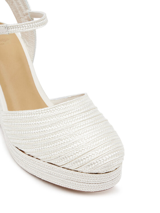Castañer Castañer Espadrile Carolyn/142 023115 Alb