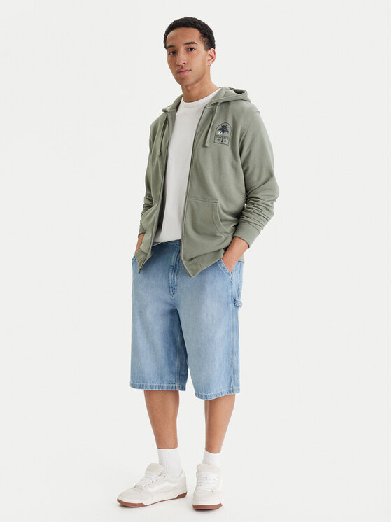 Billabong Billabong Jopa Foundation EBYSF00185 Zelena Regular Fit