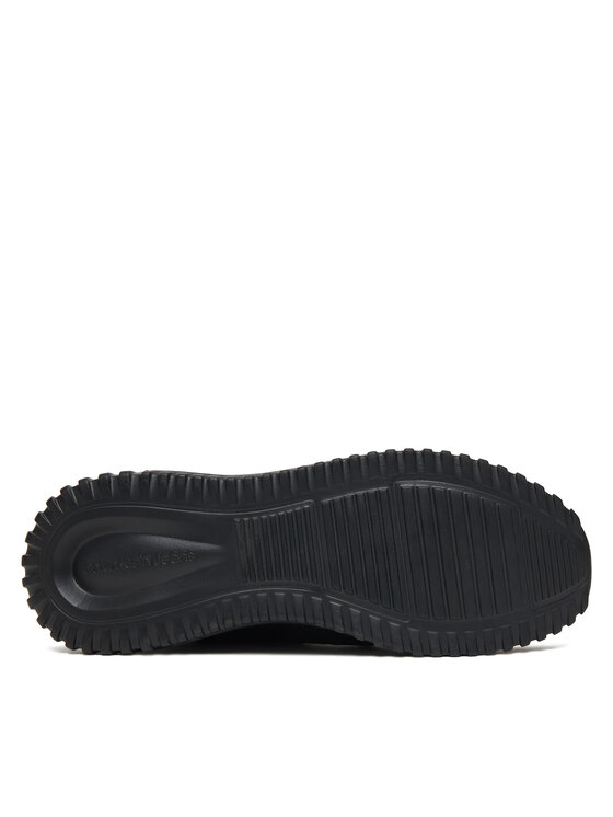 Calvin Klein Calvin Klein Sneakersy Eva Runner Sock Mix YM0YM01386 Čierna