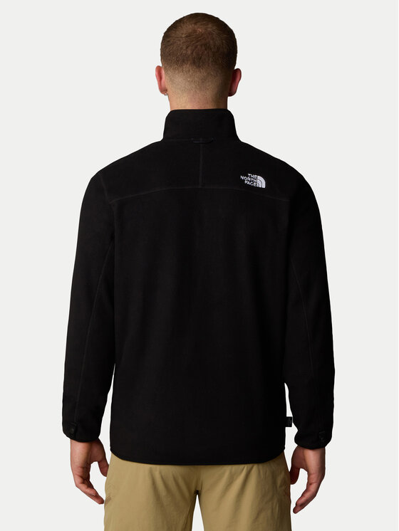 The North Face The North Face Fliso džemperis Glacier NF0A855X Juoda Regular Fit