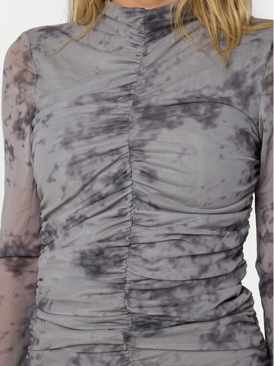Noisy May Noisy May Φόρεμα καθημερινό Iggy 27031596 Γκρι Slim Fit