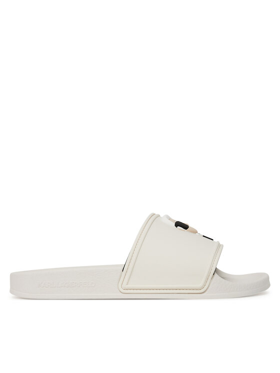 Şlapi KARL LAGERFELD Kondo 2.0 KL80905A Alb