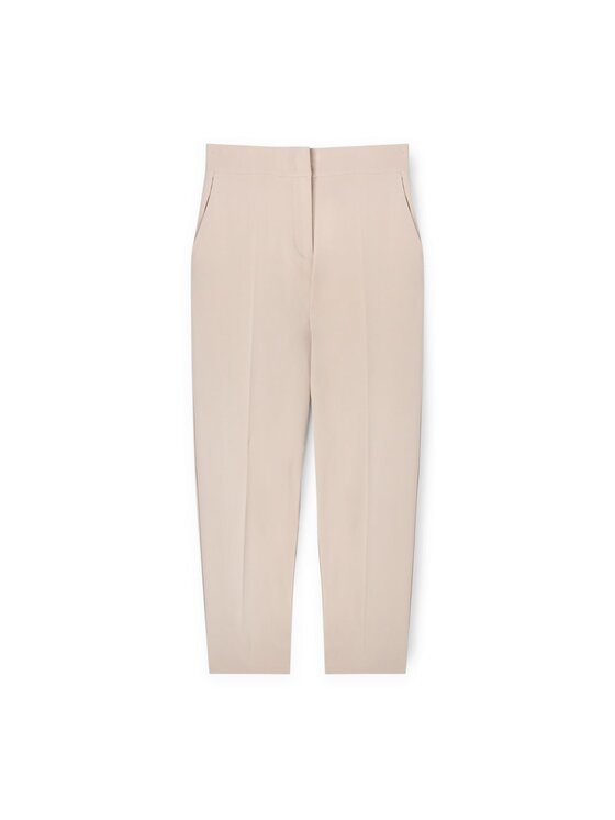 Motivi Motivi Pantaloni di tessuto P286Q003943N002 Écru Regular Fit