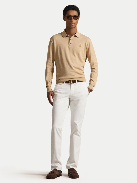 Polo Ralph Lauren Polo Ralph Lauren Polo särk 710P04446003 Helebeež Regular Fit