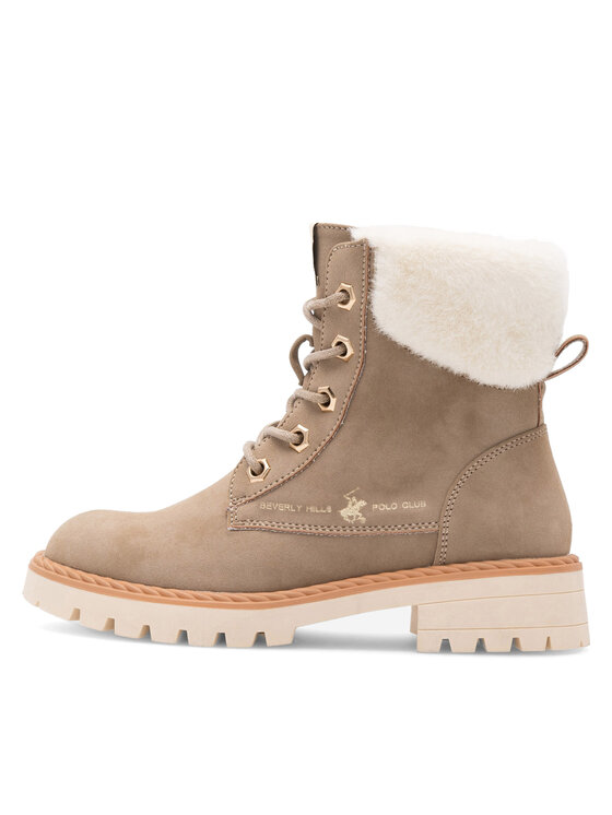 Beverly Hills Polo Club Beverly Hills Polo Club Schnürstiefeletten CS6135-02 Beige