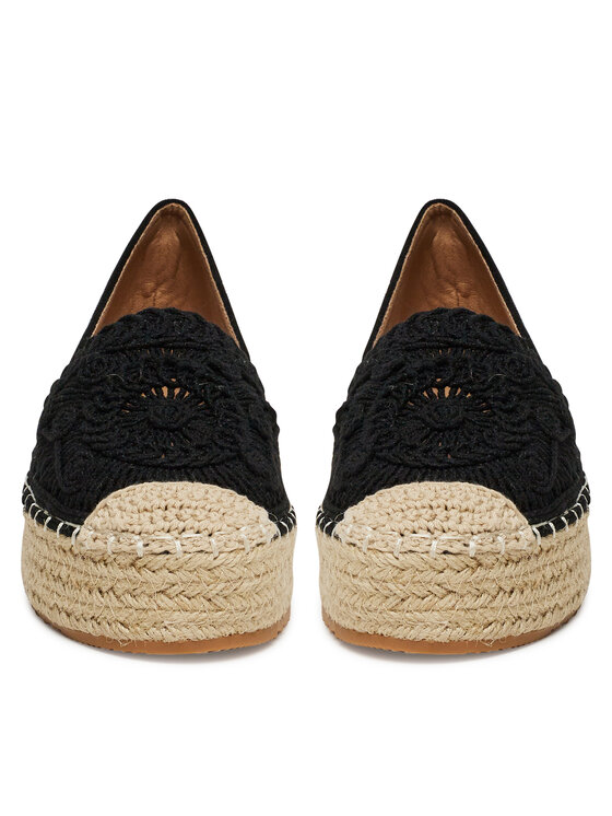 DeeZee DeeZee Espadrilles LE601-66 Schwarz