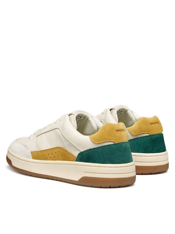 Geox Geox Sneakers U Sedral Court U56M5A 02285 C1S5V Alb