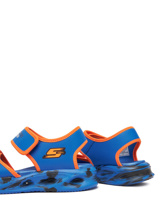 Skechers Skechers Sandały Sola Glow Sandal-Fusion Brights 407032L/BLOR Niebieski