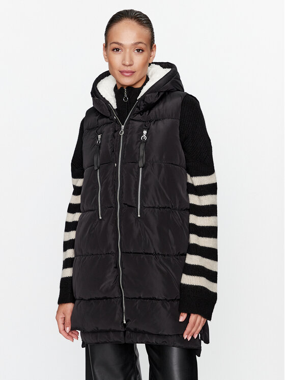 ONLY ONLY Безрукавка 15300259 Чорний Regular Fit