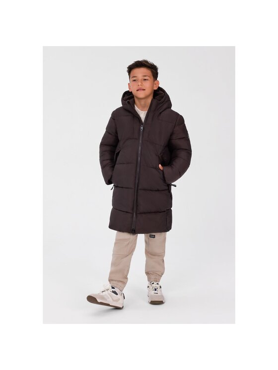 minoti minoti Kurtka zimowa 33COAT510B Brązowy Longline Fit