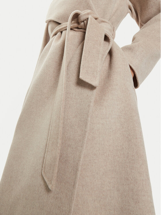 IVY OAK IVY OAK Wollmantel Carrie Rose IO111048 Beige Loose Fit