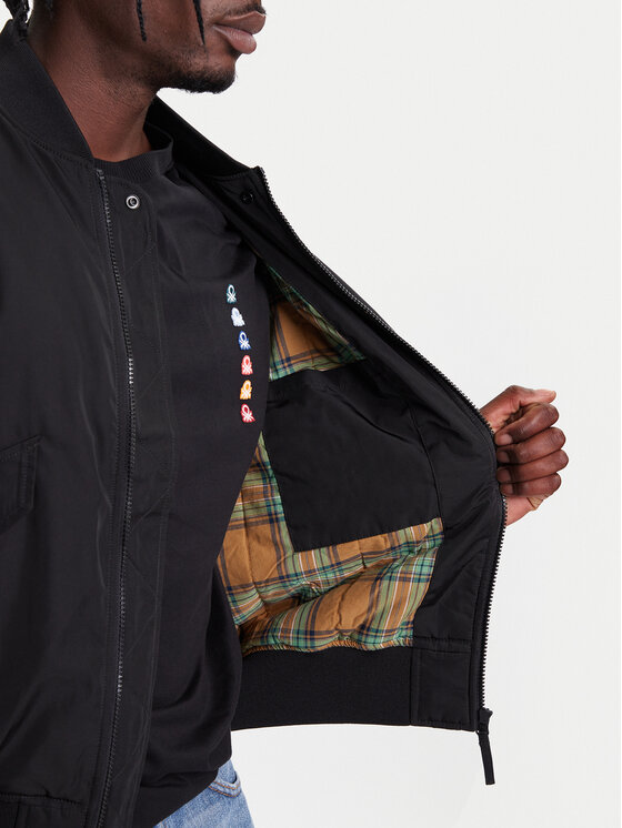 United Colors Of Benetton United Colors Of Benetton Bomber 2ZPSUN06G Crna Regular Fit