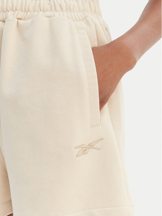 Reebok Reebok Pantaloni scurți sport Reebok x Ewa Chodakowska RK25623CCW Bej Regular Fit