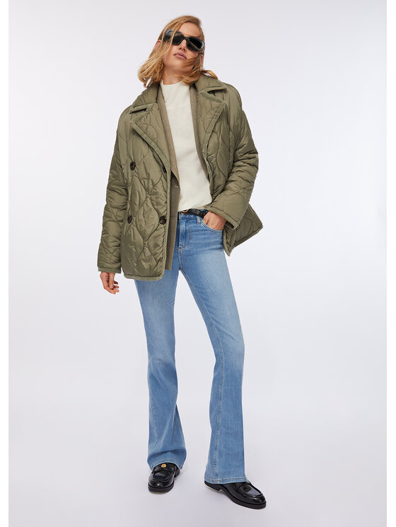 Liu Jo Liu Jo Giubbotto piumino CF5238T2802M9947 Verde Regular Fit