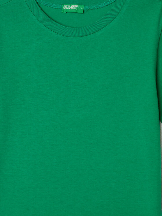 United Colors Of Benetton United Colors Of Benetton T-Shirt 3I1XC109W Grün Regular Fit