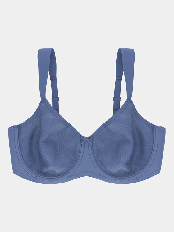 Triumph Triumph Biustonosz z fiszbiną Essential Minimizer W X 10166830 Niebieski