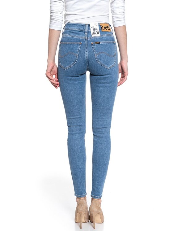 Lee Lee Jeans SCARLETT HIGH Blu Skinny Fit