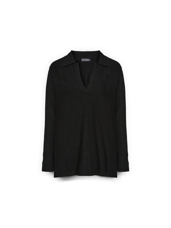 Elena Mirò Elena Mirò Sweter M023Z000783N033 Czarny Over Fit