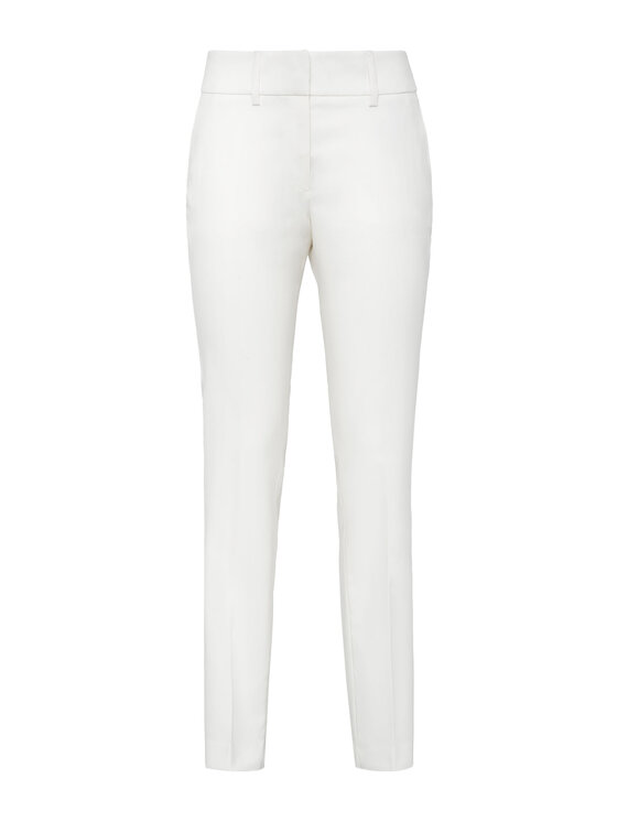 PHILIPP PLEIN PHILIPP PLEIN Spodnie materiałowe 2913 Biały Flare Fit