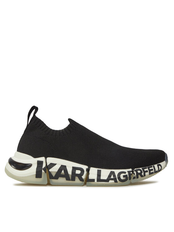 Sneakers KARL LAGERFELD KL63213 Black Knit Textile