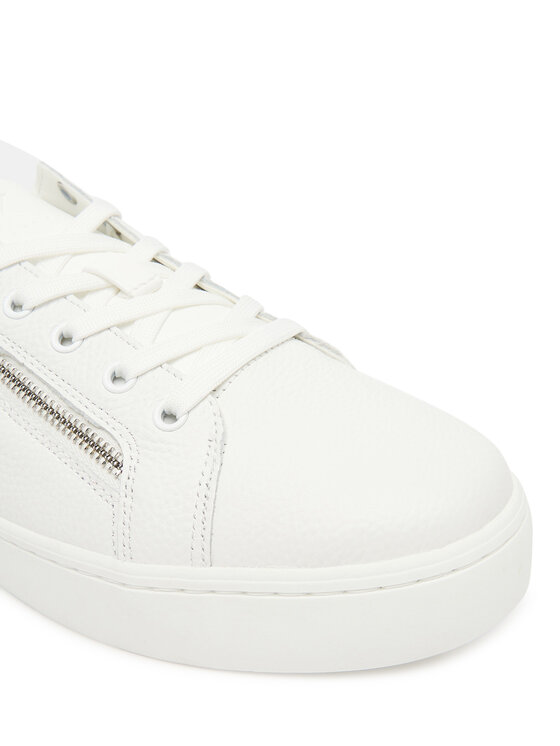 Calvin Klein Jeans Calvin Klein Jeans Laisvalaikio batai Classic Cupsole Zip Low In YM0YM01318 Balta
