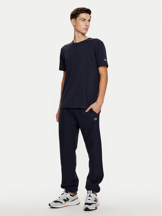 Champion Champion T-Shirt 220713 Tmavomodrá Regular Fit