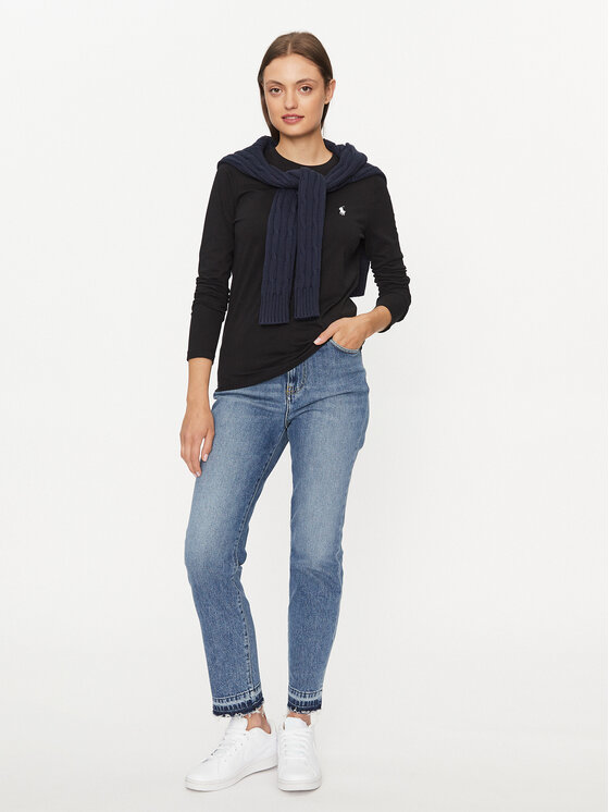 Polo Ralph Lauren Polo Ralph Lauren Bluza 211898699003 Črna Regular Fit