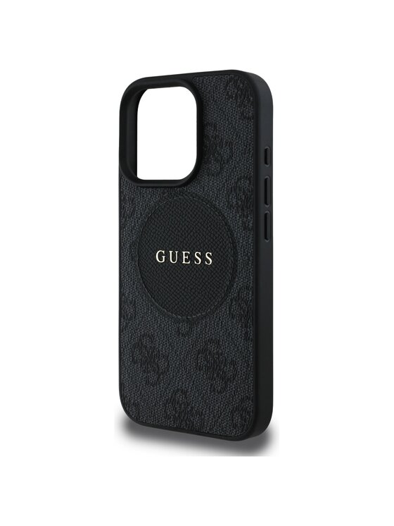 Guess Guess Etui na telefon iPhone 16 Pro Czarny
