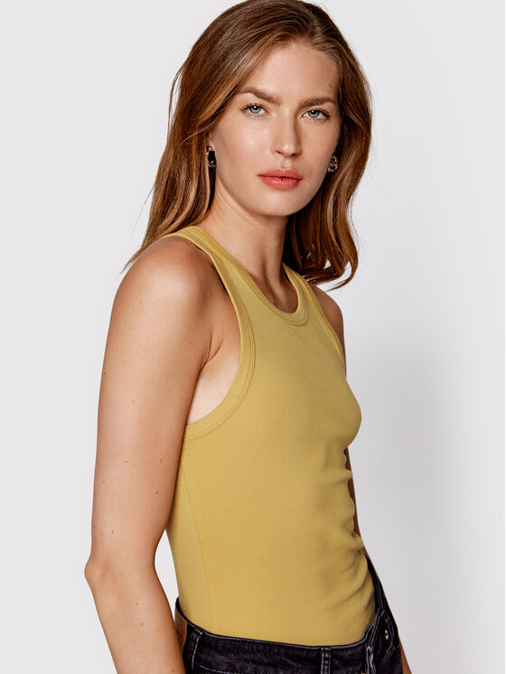 Samsøe Samsøe Samsøe Samsøe Top Alexo F00001111 Marrone Slim Fit