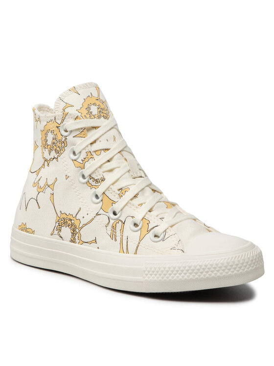 Converse Converse Sneakers aus Stoff Chuck Taylor All Star Crafted Florals A01188C Beige