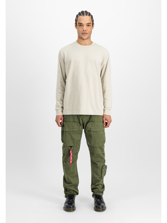 Alpha Industries Alpha Industries Spodnie cargo Tactical Pant Zielony Tapered Fit