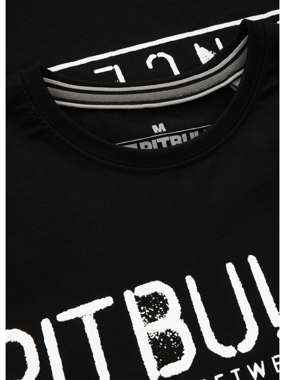 PITBULL PITBULL T-Shirt Koszulka Czarny Regular Fit