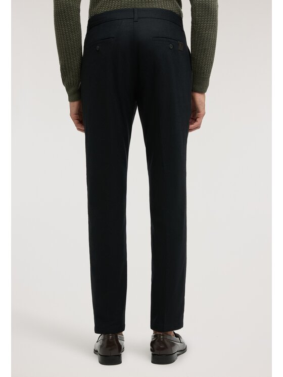 Trussardi Trussardi Pantaloni di tessuto P705MQ00300N0B1 Blu Slim Fit