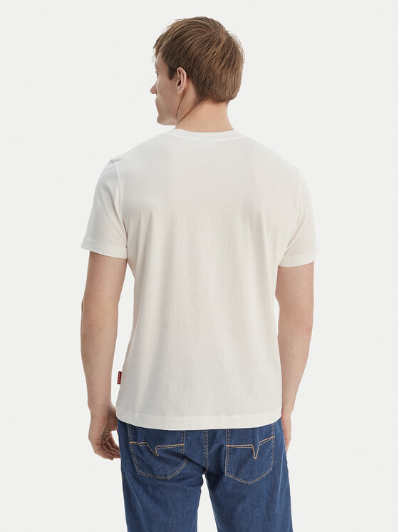 JOOP! Jeans JOOP! Jeans Tricou JJJ-Lanakila 30101983 Écru Regular Fit