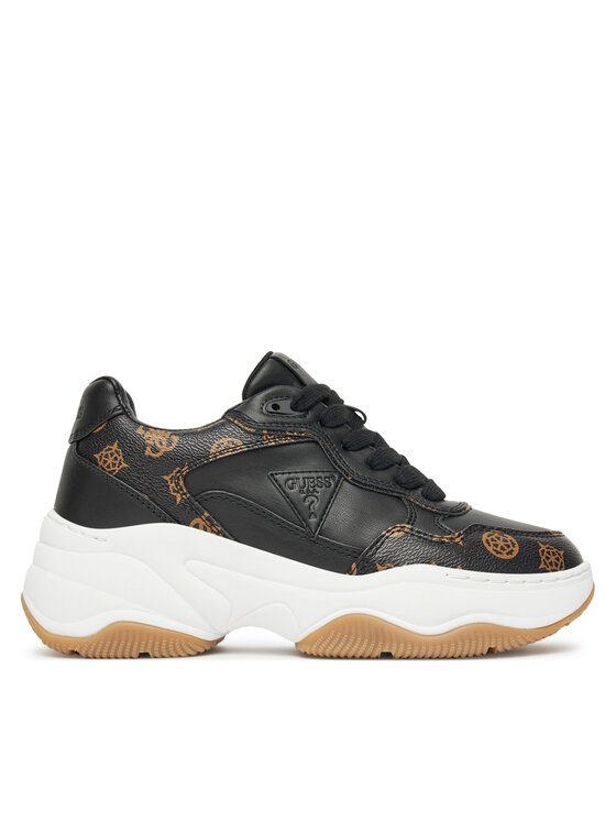 Guess Sneakersy FLTHPY FAL12 Čierna