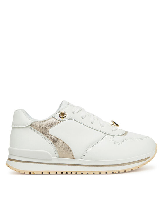 Tommy Hilfiger Tommy Hilfiger Sneakersy Low Cut Lace-Up Sneaker T3A9-33765-1355 S Biały