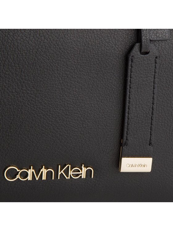 Calvin Klein Handtasche Frame Medium Shopper K60K604369 Schwarz