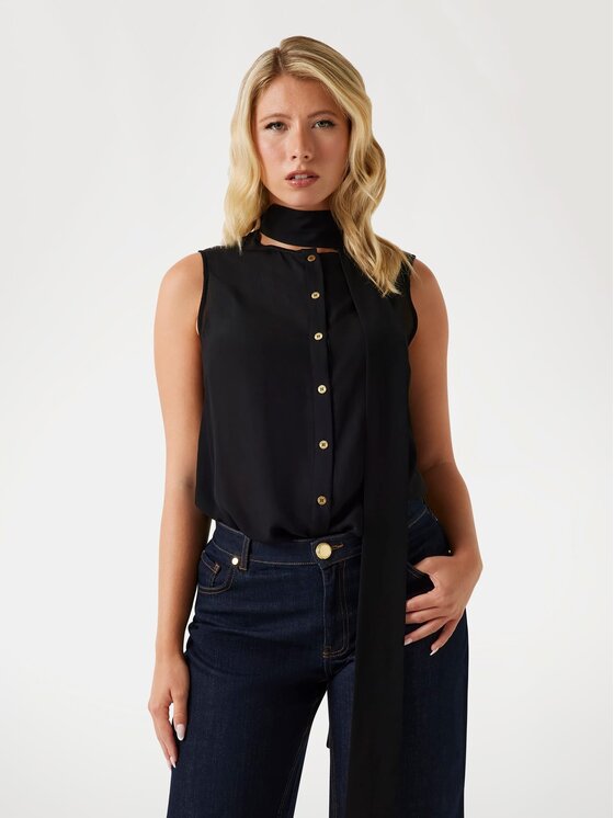 Top , rozmiar 44, Czarny, 176237