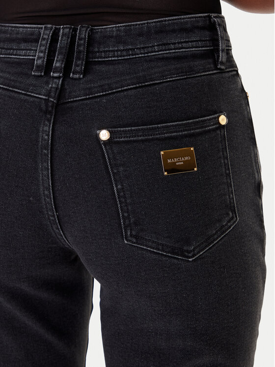 Marciano Guess Marciano Guess Jeans hlače 5BGA03 7147A Črna Straight Fit
