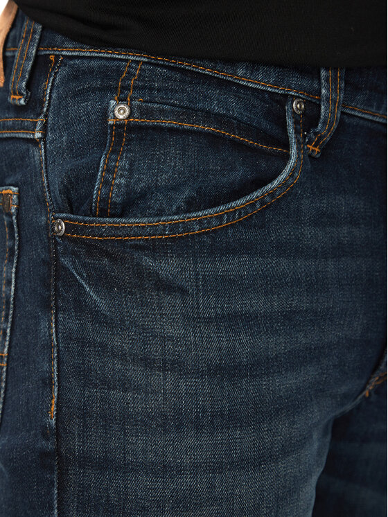 Mustang Mustang Jeans hlače Tramper 1013717 Mornarsko modra Straight Leg