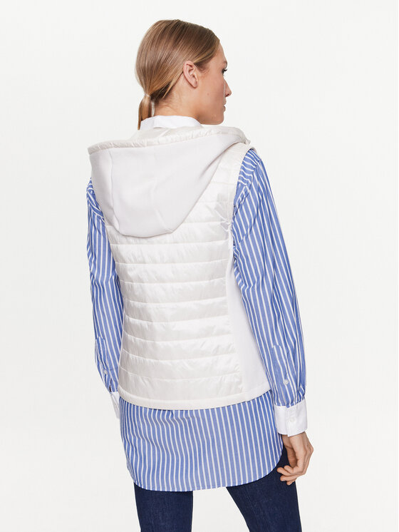 Tommy Hilfiger Tommy Hilfiger Жилетка за костюм WW0WW38071 Екрю Regular Fit