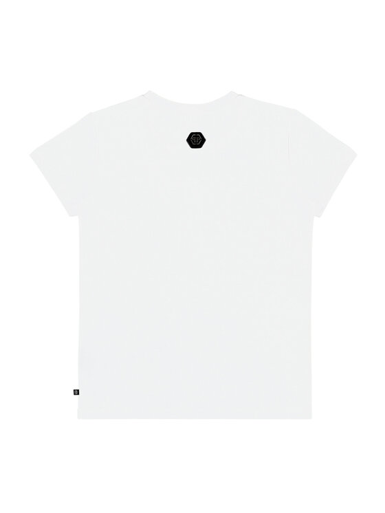 PHILIPP PLEIN PHILIPP PLEIN T-Shirt 2997 Biały Regular Fit