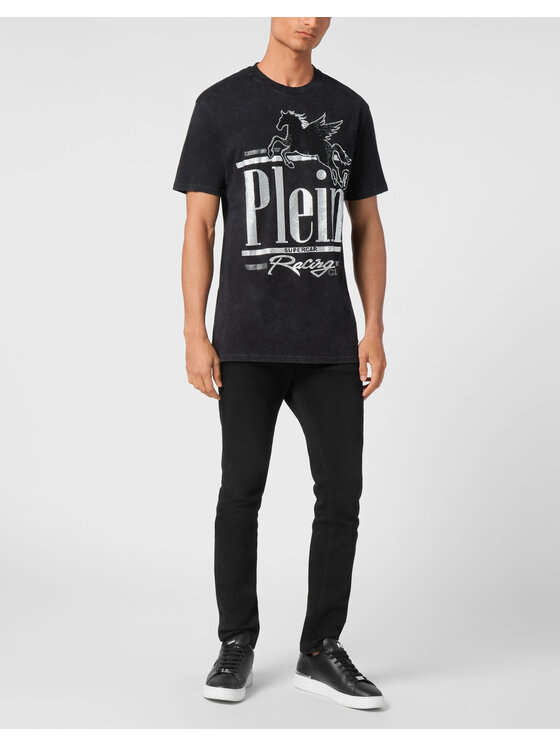 PHILIPP PLEIN PHILIPP PLEIN T-shirt 21087 Nero Regular Fit