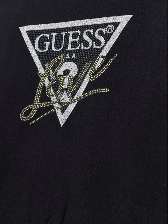 Guess Guess Mikina J6BQ20 K8007 Černá Regular Fit