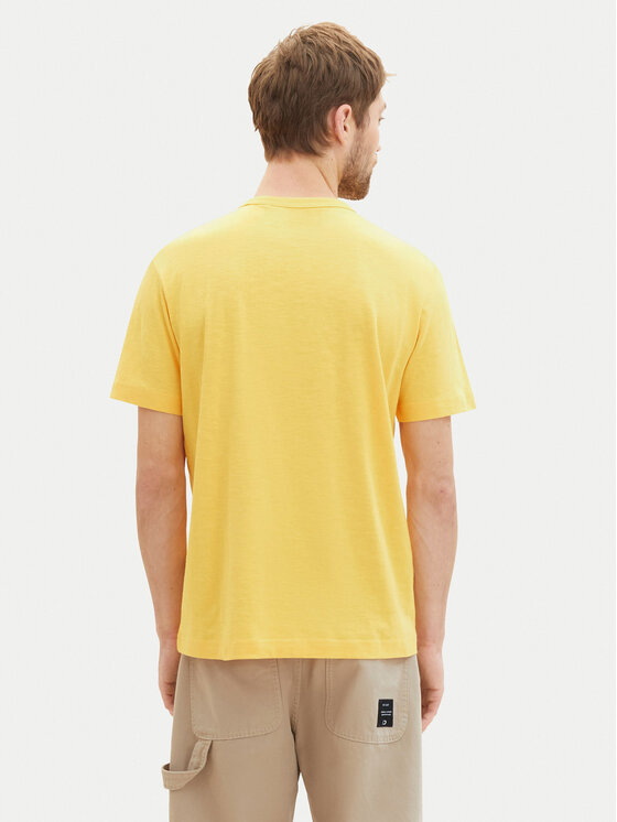 Tom Tailor Tom Tailor T-shirt 1040821 Žuta Regular Fit
