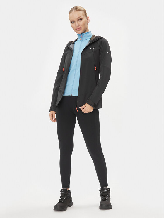 Salewa Salewa Outdoor striukė Sella DST 28469 Juoda Regular Fit
