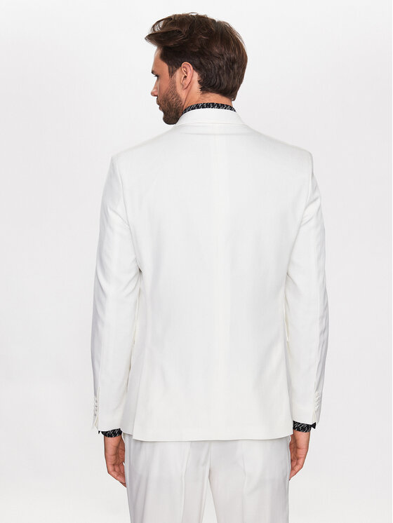 KARL LAGERFELD Костюм 105200 532039 Бял Regular Fit | Modivo.bg