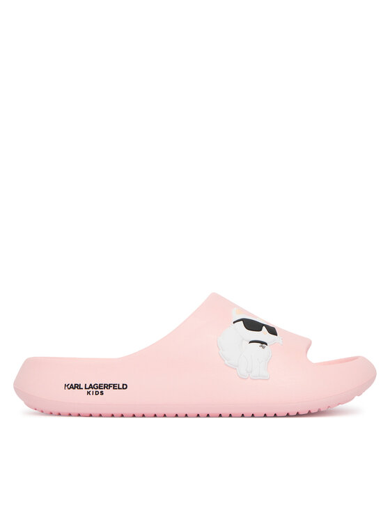 KARL LAGERFELD KARL LAGERFELD Šľapky Z31172 S Ružová
